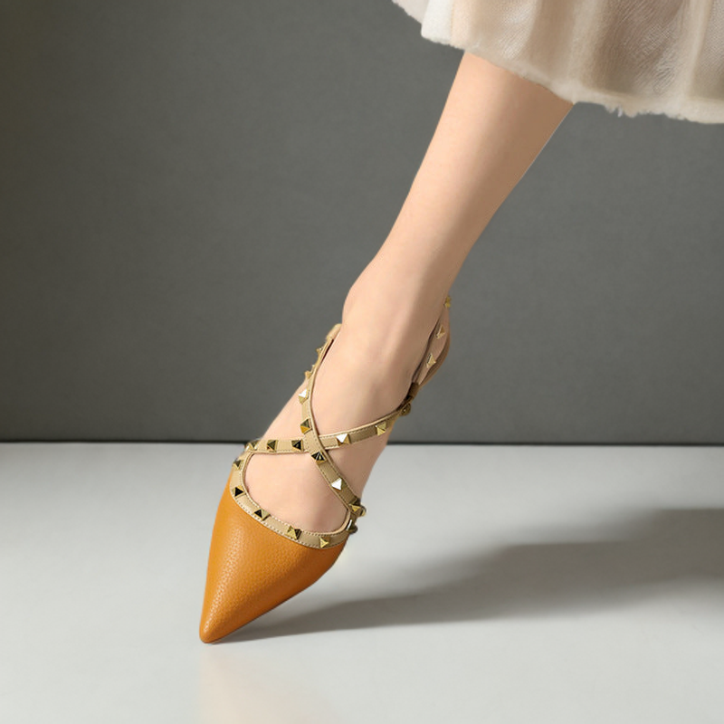 French Studded Brown