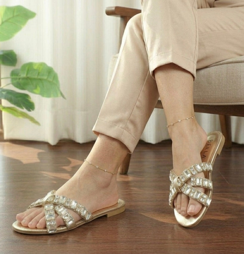 Shimmer Bow Flats