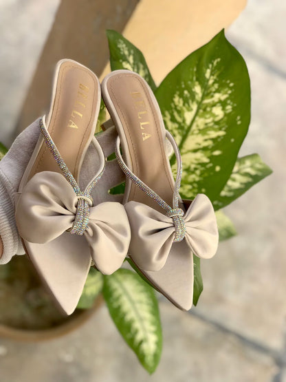 Fancy Bow Heel