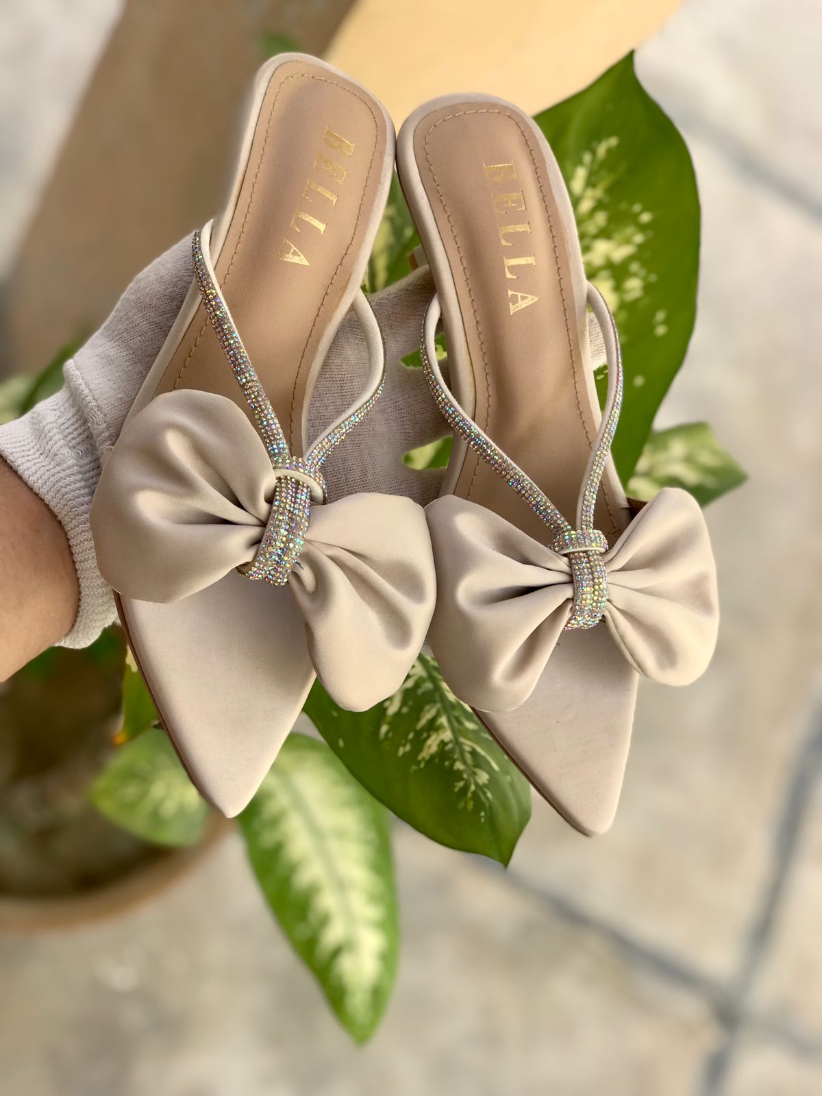 Fancy Bow Heel