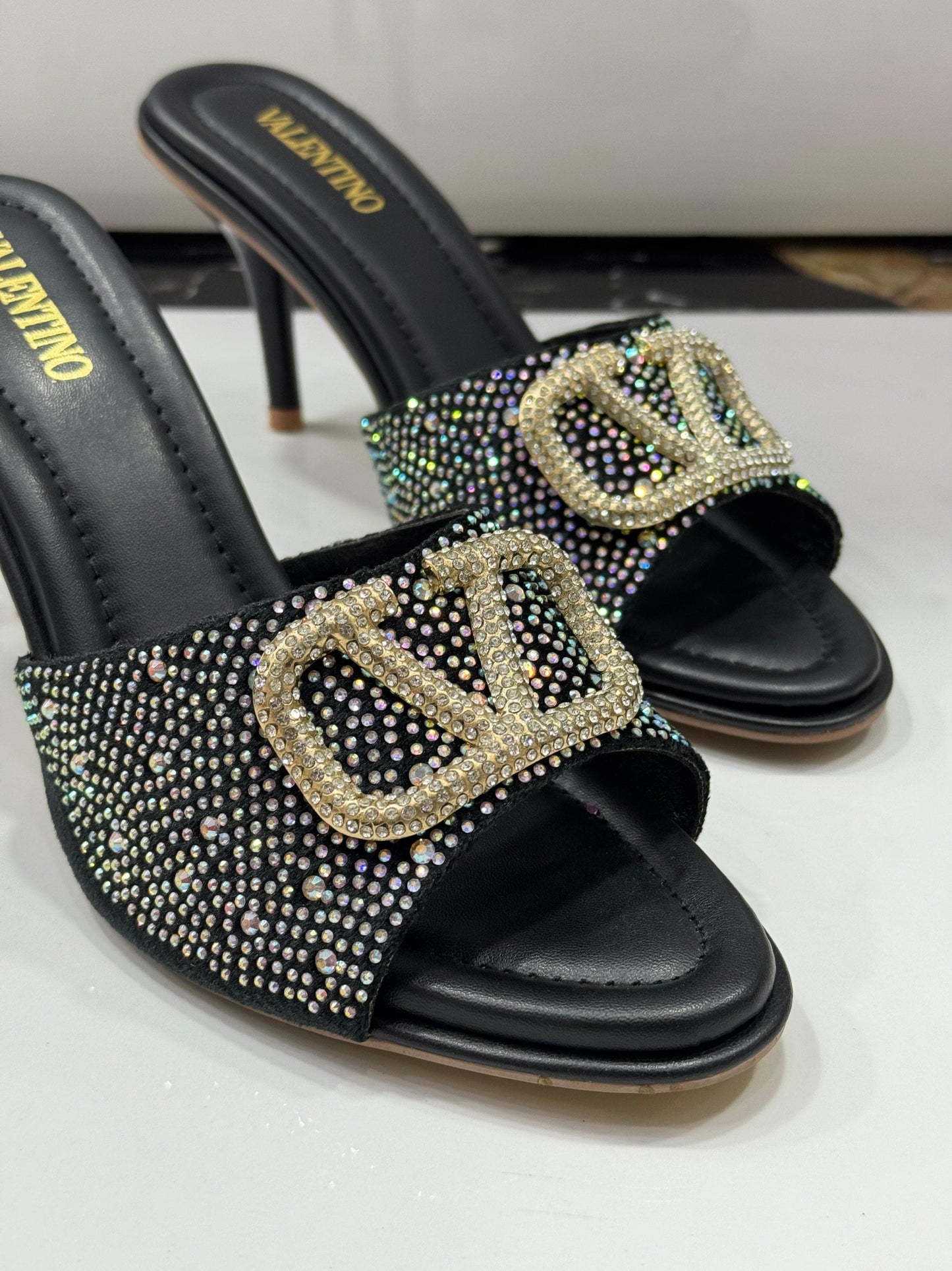 Rhinestone Heel