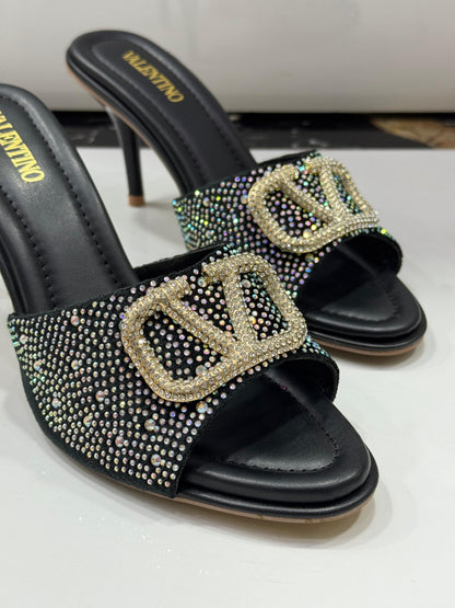 Rhinestone Heel