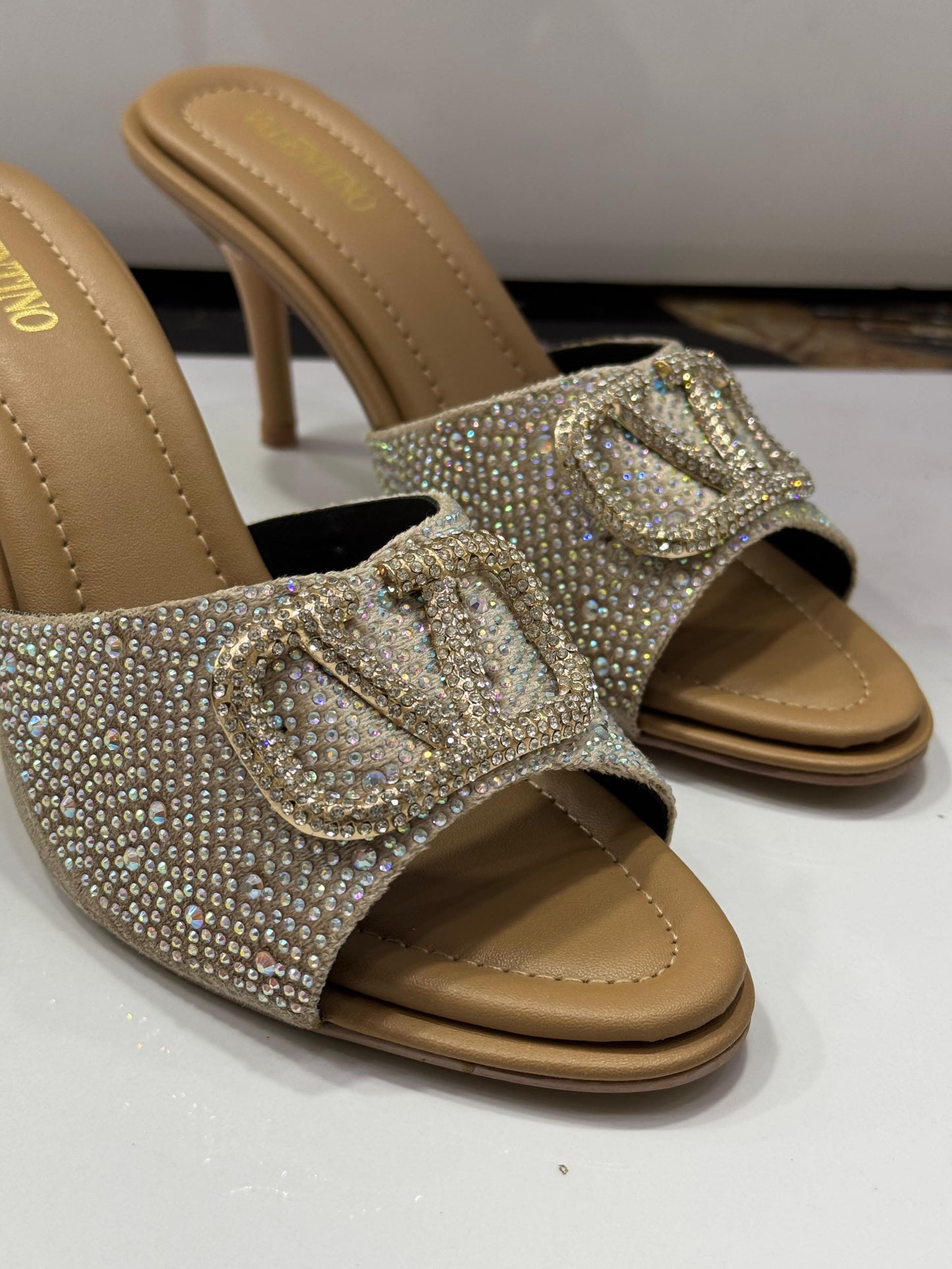 Rhinestone Heel