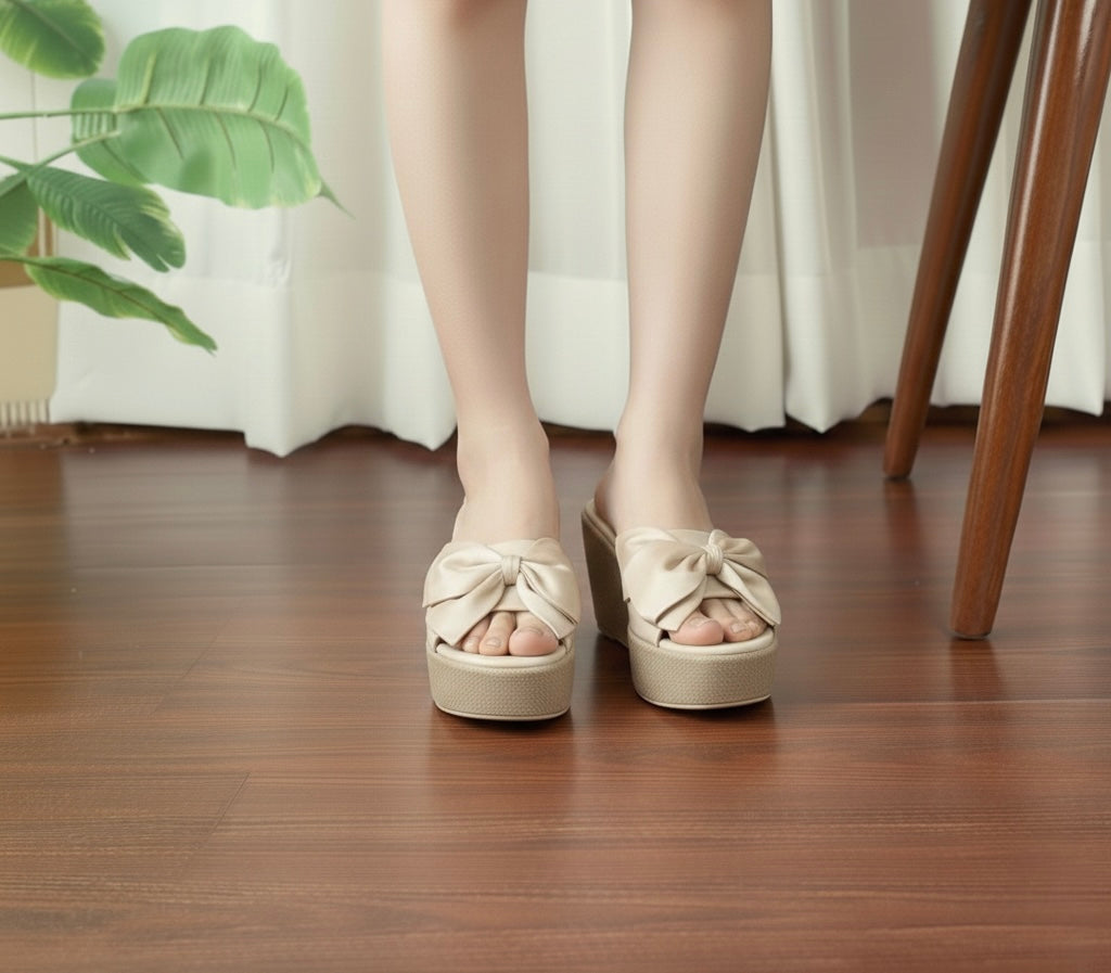Bow Espadrille Wedge