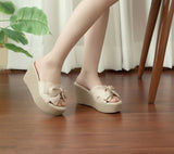 Bow Espadrille Wedge