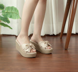 Bow Espadrille Wedge