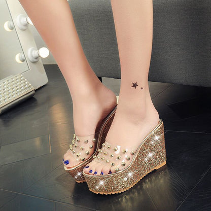 Studded Wedges