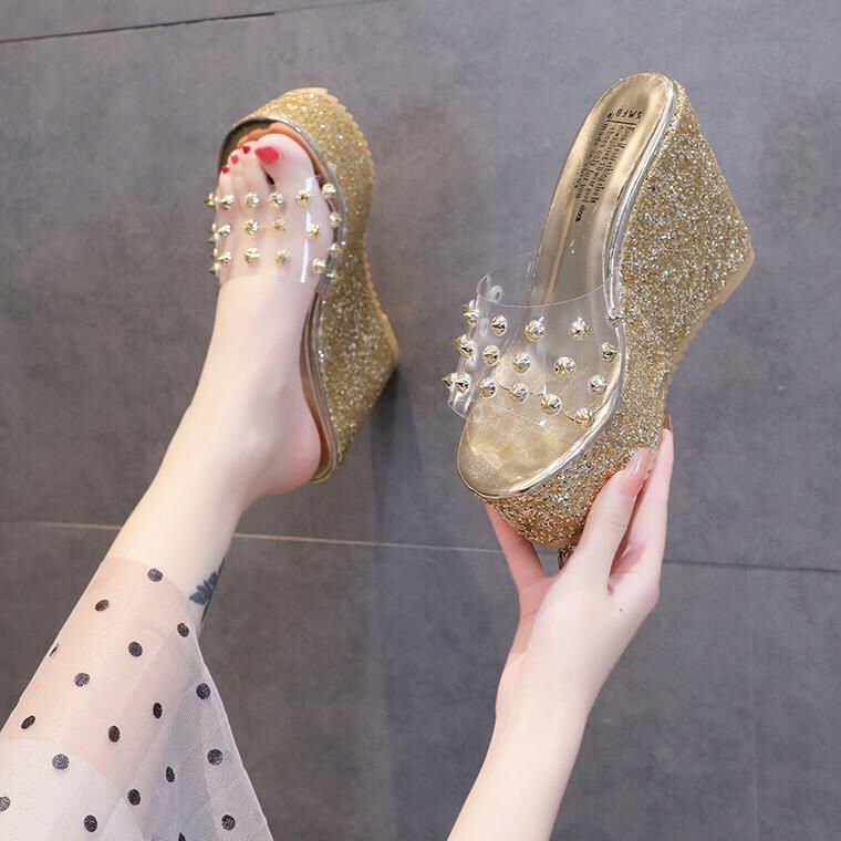 Studded Wedges