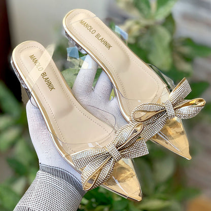 Transparent Bow Pumps