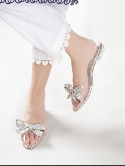 Transparent Bow Pumps