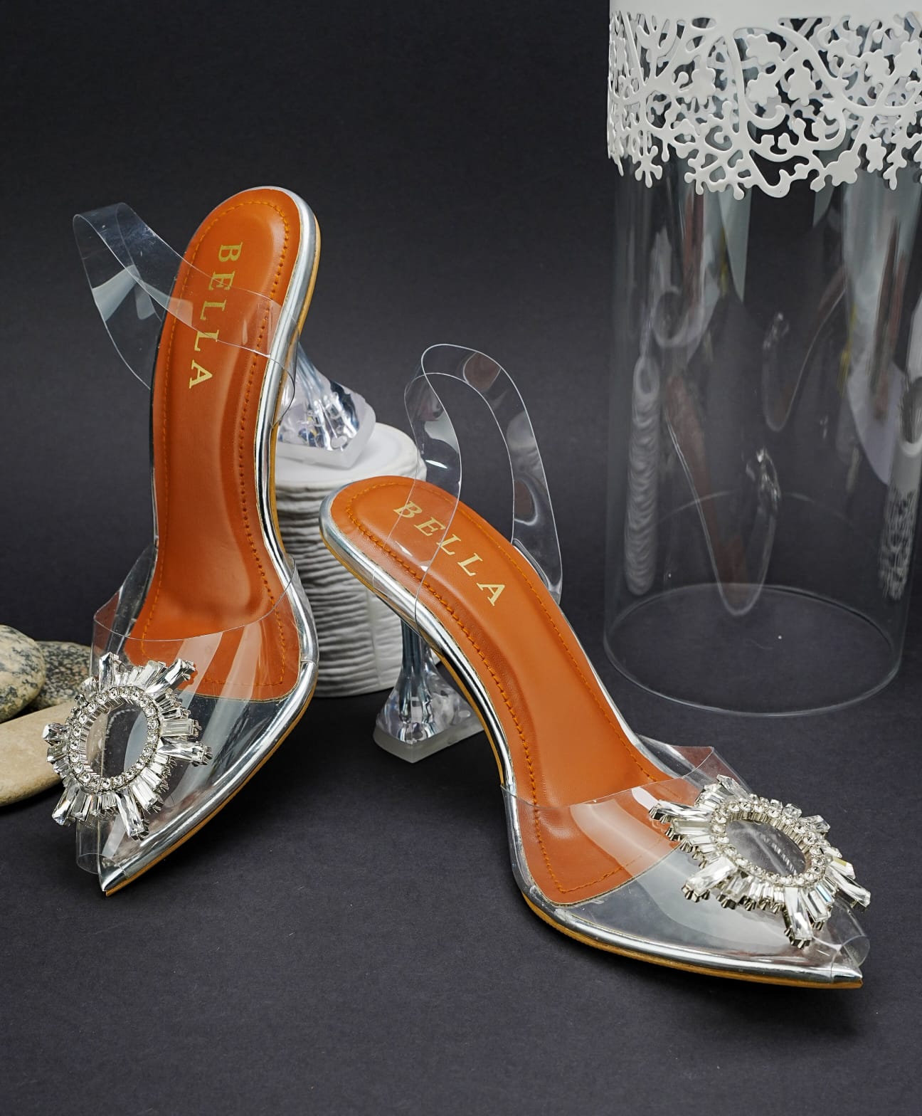 Transparent Cinderella Heel