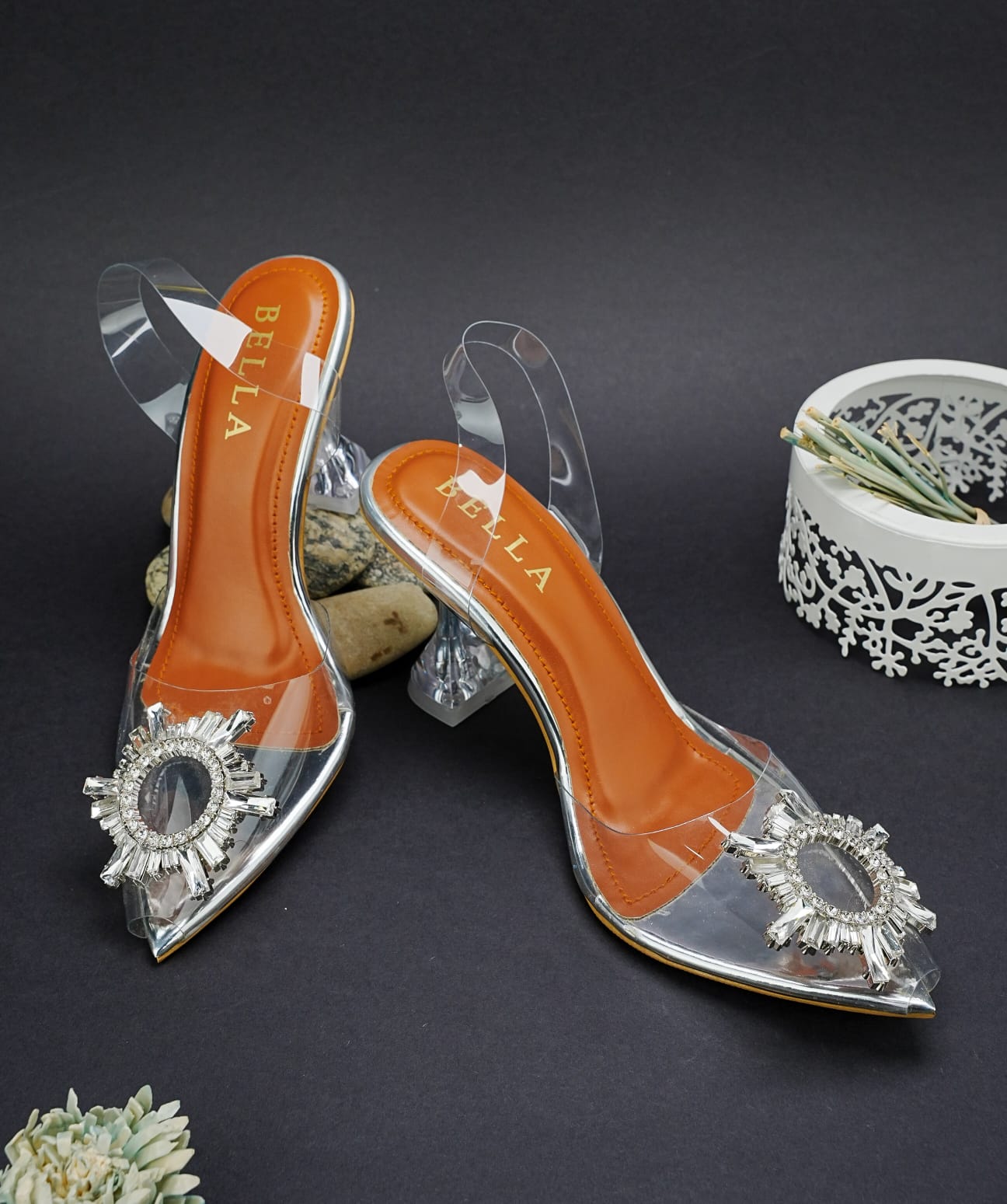 Transparent Cinderella Heel