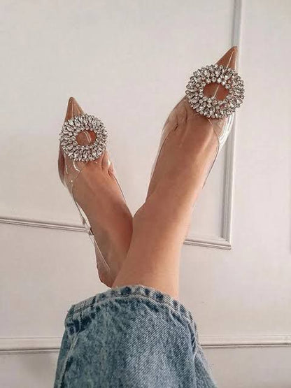 Sparkle Slingback Heel