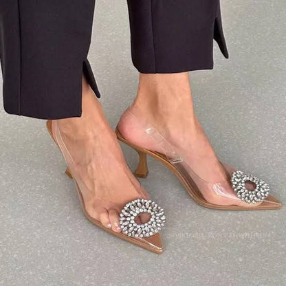 Sparkle Slingback Heel